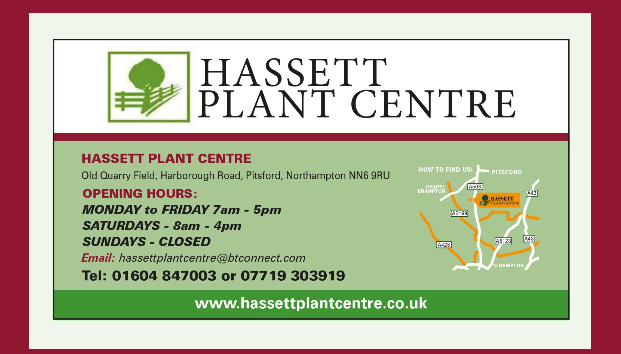 Hassett Plant Centre