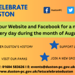 Celebrate Duston – see information below