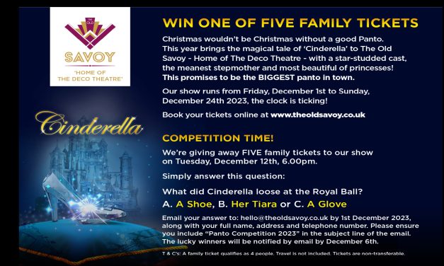 Enter this fantastic competition for Panto tickets at the Savoy